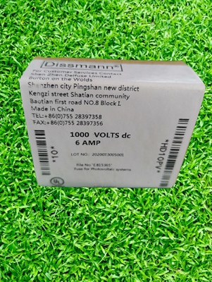 کارتریج سرامیک خورشیدی 10*38 میلی متر Hrc فیوز استوانه ای نوع Gg