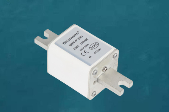 فیوز ماشین سرامیکی مربعی DC750V MEV برای محافظت از نیمه هادی ها
