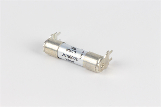فیوز Dissmann 10x38mm با ظرفیت شکست بالا، فیوز سرامیکی دو پین دارای گواهینامه UL