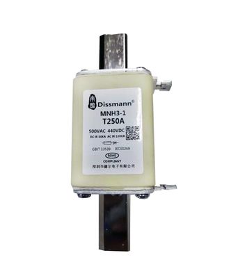 فیبر ولتاژ بالای خودرو فیبر لوله، فیوز Nh 250a دارای گواهی CCC