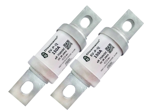 فیوزهای وسایل نقلیه الکتریکی 750VDC جریان پایین 150A ROHs استاندارد