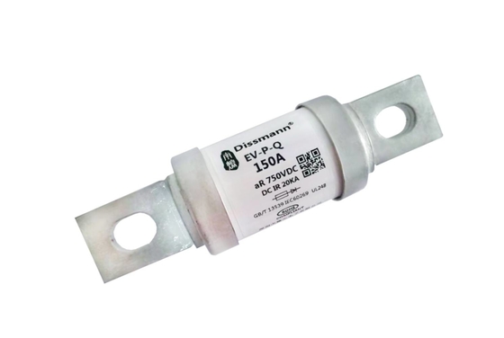 فیوزهای وسایل نقلیه الکتریکی 750VDC جریان پایین 150A ROHs استاندارد
