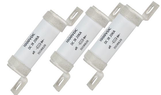 مواد سرامیک فیوز سفید Bs88 60a 1000VDC استاندارد ISO8820