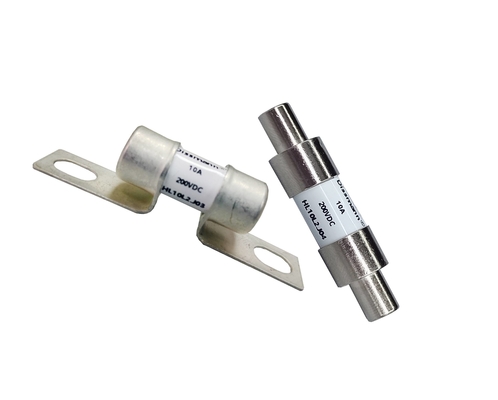 فیوز 10 آمپر با ظرفیت شکست کم برای سیستم ذخیره انرژی 10 x 25