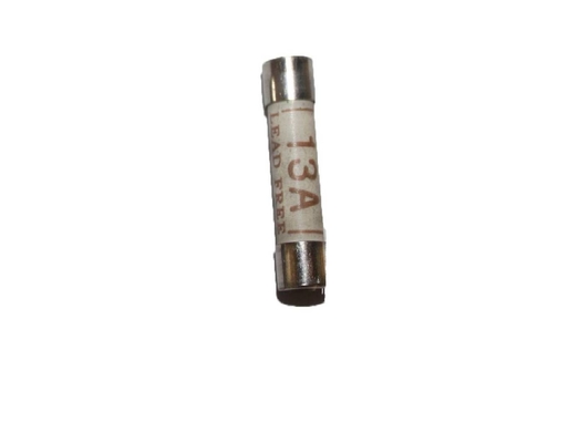 فیوز کارتریج قهوه ای BS1362 13a SE1027 مواد لوله سرامیکی