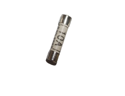 فیوز بالای دوشاخه مشکی 240 VAC، مواد سرامیکی فیوز Bs1362 10a