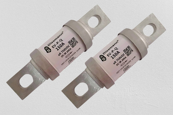 فیوزهای وسایل نقلیه الکتریکی 750VDC جریان پایین 150A ROHs استاندارد
