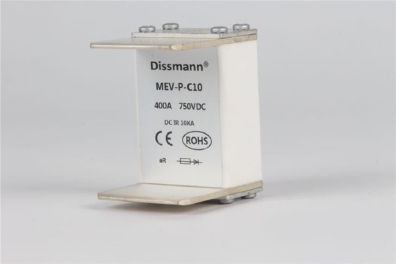 فیوز Dc UL 400 آمپر، فیوز مربع اروپایی محافظ AR سفید