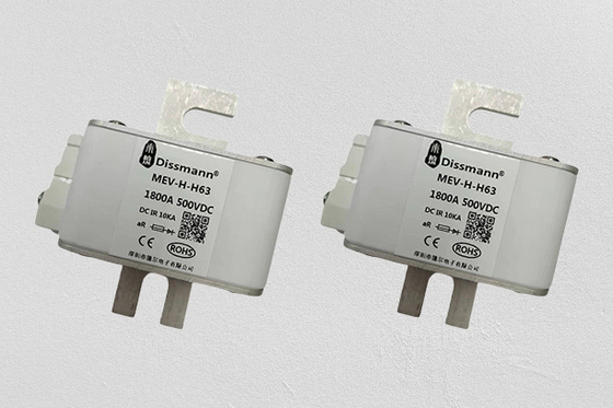 فیوز محافظ نیمه هادی سفید 1800A، فیوز سرامیکی 500 ولت IEC60269