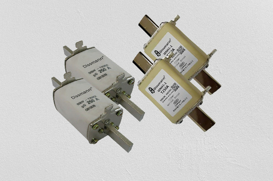فیوز NT RT NH با ظرفیت پارگی بالا 600VDC ولتاژ نامی IEC60269