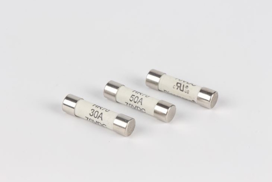 فیوزهای نیمه هادی ارتباطی HR70 5G 2.5KA 70VDC قطع می شود